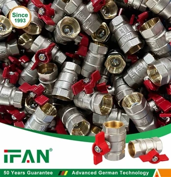 IFAN پیتل کی گیند والو