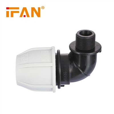 603 HDPE فٹنگ مردانہ کہنی