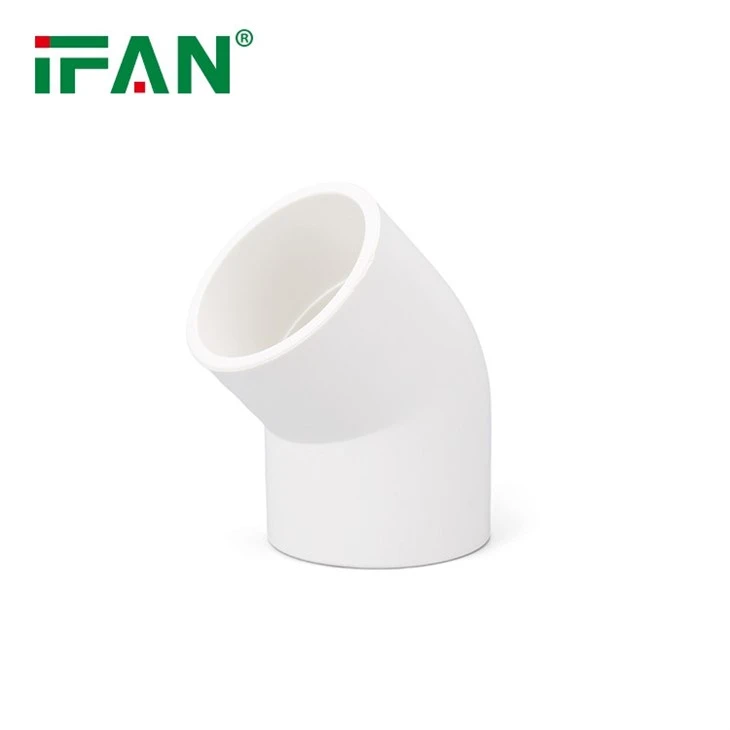 High-Pressure SCH40 UPVC 45 Degree Elbow Fittings suppliers